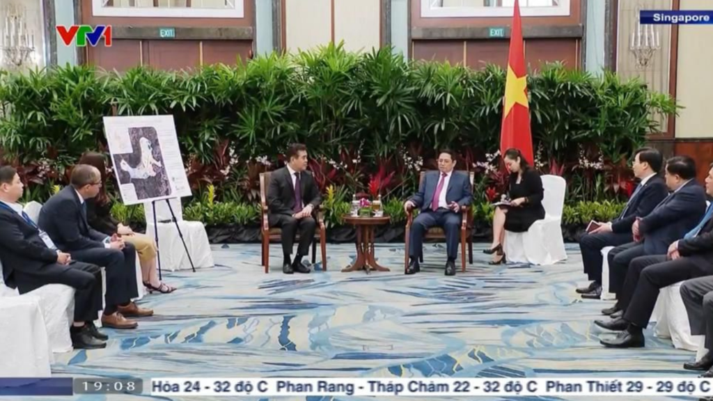 CMIA Capital Partners Managing Director Mr. Lee Chong Min meets Vietnam Prime Minister H.E. Pham Minh Chinh